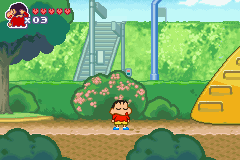 Shin-Chan Contra los Munecos de Shock Gahn screenshot 3 for GameBoy Advance